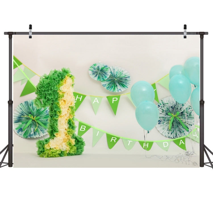 2.1m X 1.5m One Year Old Birthday Photography Background Party Decoration Hanging Cloth(585) - Birthday Party by PMC TechLife | Online Shopping South Africa | PMC TechLife | Buy Now Pay Later Mobicred