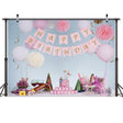 2.1m X 1.5m One Year Old Birthday Photography Background Party Decoration Hanging Cloth(587) - Birthday Party by PMC TechLife | Online Shopping South Africa | PMC TechLife | Buy Now Pay Later Mobicred