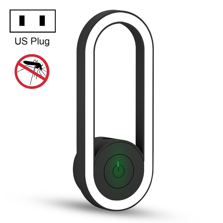 TS-06-13 Ultrasonic Mosquito Repellent Electronic Night Light Mosquito Repellent US Plug(Black) - Repellents by PMC TechLife | Online Shopping South Africa | PMC TechLife | Buy Now Pay Later Mobicred