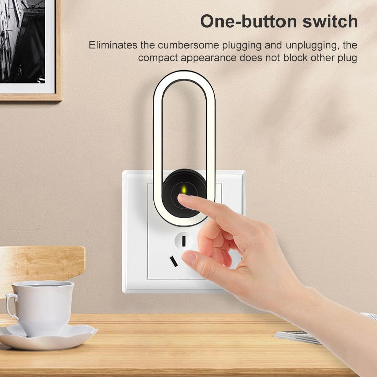 TS-06-13 Ultrasonic Mosquito Repellent Electronic Night Light Mosquito Repellent US Plug(Black)