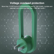 TS-06-13 Ultrasonic Mosquito Repellent Electronic Night Light Mosquito Repellent US Plug(Black)