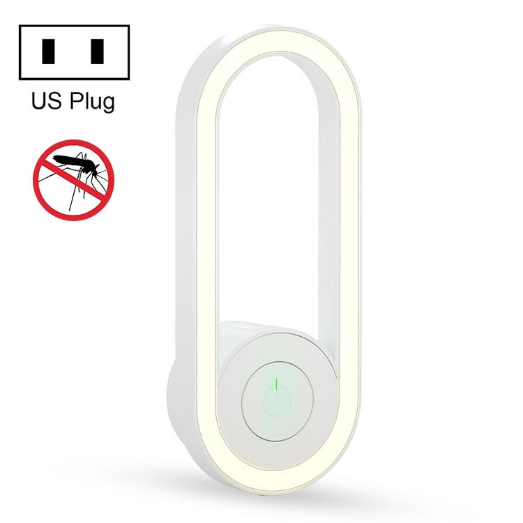 TS-06-13 Ultrasonic Mosquito Repellent Electronic Night Light Mosquito Repellent US Plug(White) - Repellents by PMC TechLife | Online Shopping South Africa | PMC TechLife | Buy Now Pay Later Mobicred