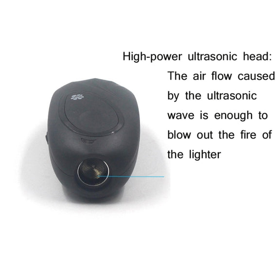Portable Dog Repeller Adjustable Frequency Ultrasonic Dog Training Device(ArmyGreen)