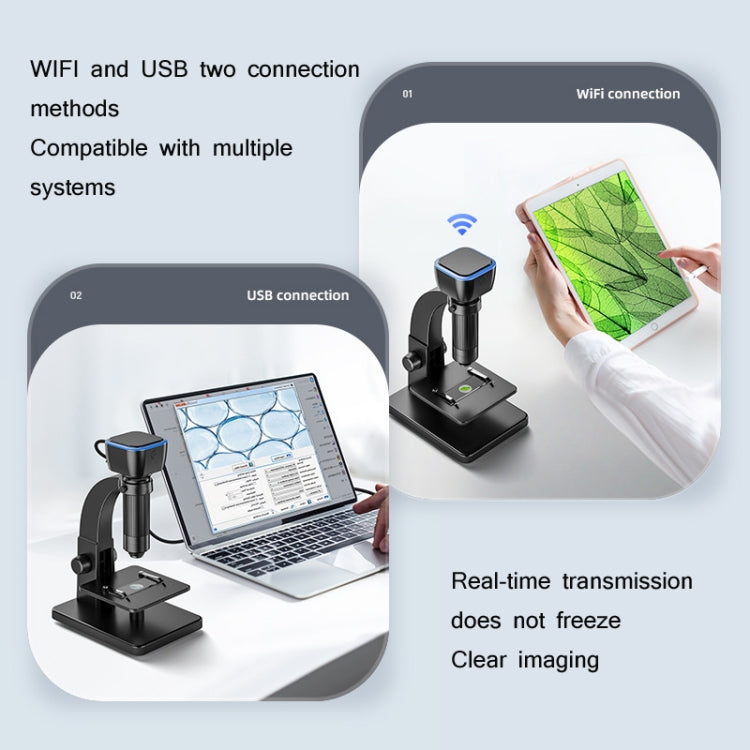 2000X WIFI High Magnification Biological Microscope USB HD Digital Magnifying Glass - free shipping - PMC Jewellery - Order now!