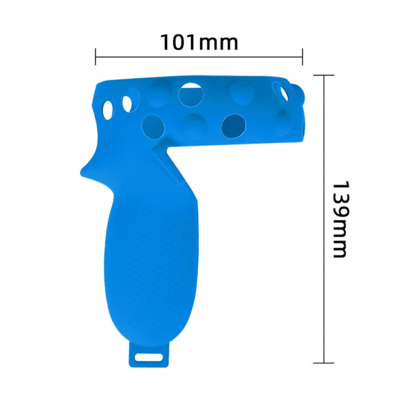 2 Sets GS092 Handle Controller Silicone Protective Cover Anti-Fall And Anti-Lost All-Inclusive Cover For Oculus Quest 2(Blue)