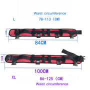Adult Toddler Belt Anti-Fall Get Up And Shift Belt, Specification: L(Red Black)