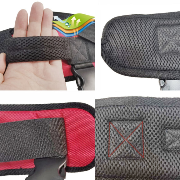 Adult Toddler Belt Anti-Fall Get Up And Shift Belt, Specification: L(Red Black)
