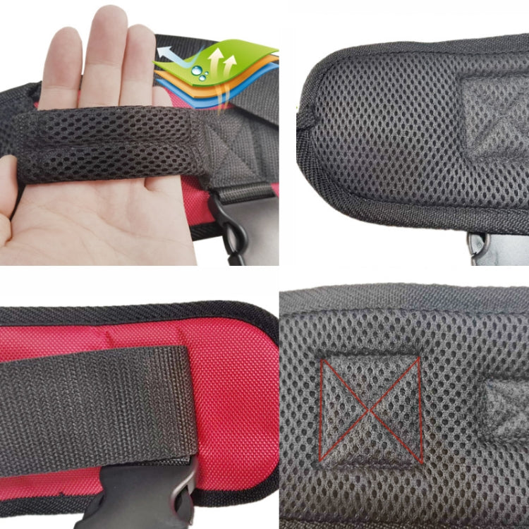 Adult Toddler Belt Anti-Fall Get Up And Shift Belt, Specification: L(Red Black)