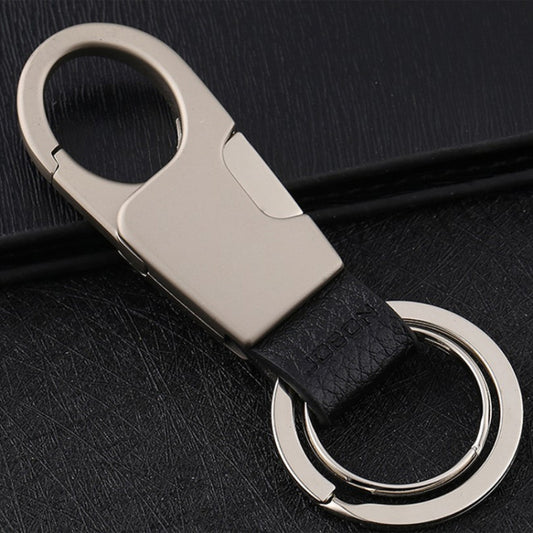 JOBON ZB-028YSK Car Keychain Men Waist Hangs Side Press Keychain(Brown Chrome) - free shipping - PMC Jewellery - Order now!
