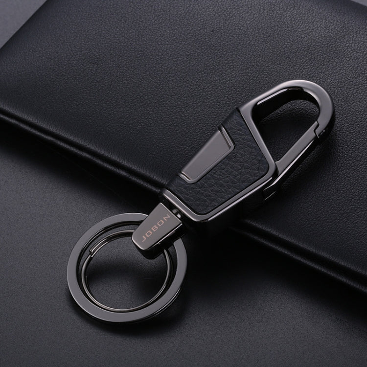 JOBON ZB-6611 Car Keychain Men Waist Hanging Keychain Simple Key Rings(Black) - Key Rings by JOBON | Online Shopping South Africa | PMC TechLife | Buy Now Pay Later Mobicred