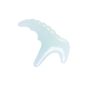 Silicone Thumb Bump Massager Muscle Relaxation Massage Fascia Device, Specification: Resin Jade