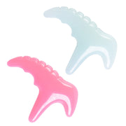 Silicone Thumb Bump Massager Muscle Relaxation Massage Fascia Device, Specification: Resin Jade