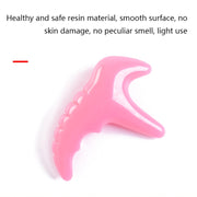Silicone Thumb Bump Massager Muscle Relaxation Massage Fascia Device, Specification: Resin Jade