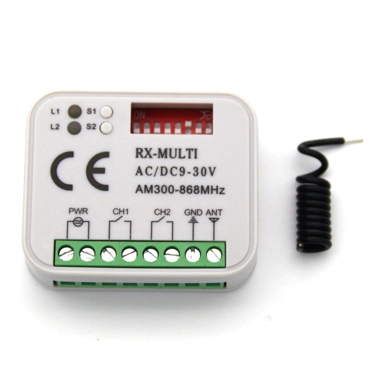 LZ-068 Garage Door Rolling Code Fixed Code Multi-Frequency Remote Control Receiver Switch - free shipping - PMC Jewellery - Order now!