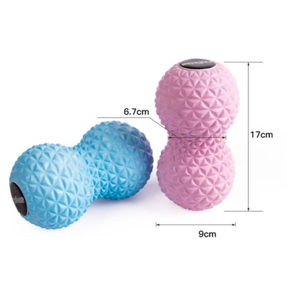 AMYUP Massage Plantar Fascia Ball Cervical Acupoint Deep Muscle Relaxation Peanut Ball(Blue) - free shipping - PMC Jewellery - Order now!