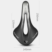 WEST BIKING YP0801117 Bike Cushion Riding Comfort Road Car Mountain Bike Seat Cushion Accessories, Size: Free Size(White Blue)