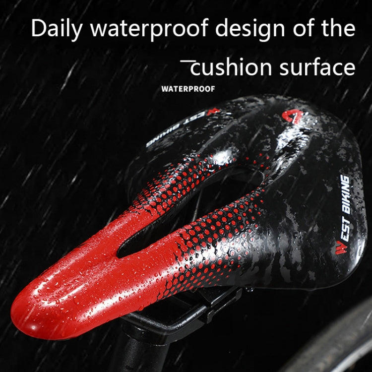 WEST BIKING YP0801117 Bike Cushion Riding Comfort Road Car Mountain Bike Seat Cushion Accessories, Size: Free Size(Black) - Bicycle Saddle by WEST BIKING | Online Shopping South Africa | PMc TechLife | Buy Now Pay Later Mobicred