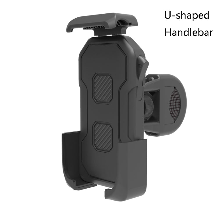 HW-68 Motorcycle Bicycle Navigation Mobile Phone Bracket, Style: U-shaped Handlebar - Holder by PMC TechLife | Online Shopping South Africa | PMC TechLife | Buy Now Pay Later Mobicred