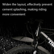 NC001 Bicycle Fender Mountain Bike Widening Blasting Board(Black)