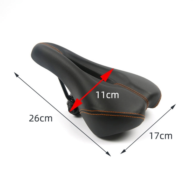 DH226 Mountain Bike Bicycle Seat Road Car Bicycle Seat Pad Accessories Equipment(Black) - Bicycle Saddle by PMc TechLife | Online Shopping South Africa | PMc TechLife | Buy Now Pay Later Mobicred