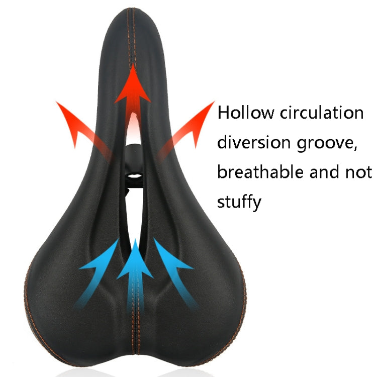 DH226 Mountain Bike Bicycle Seat Road Car Bicycle Seat Pad Accessories Equipment(Black) - Bicycle Saddle by PMc TechLife | Online Shopping South Africa | PMc TechLife | Buy Now Pay Later Mobicred