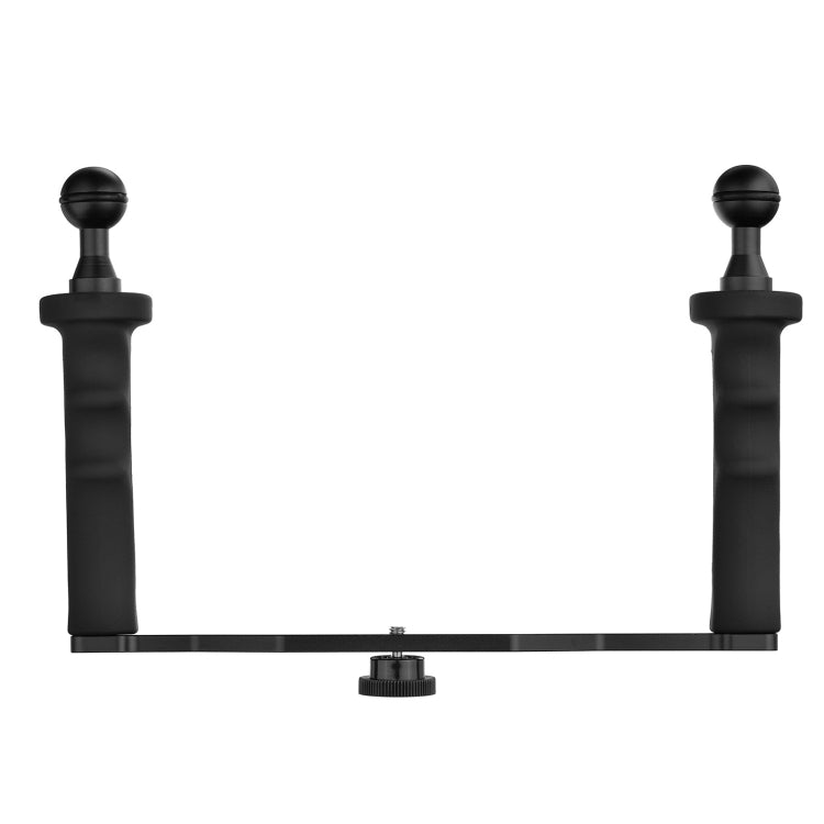 XTGP324A Dual Handle Aluminium Tray Stabilizer for Underwater Camera Housings - Others by PMC TechLife | Online Shopping South Africa | PMC TechLife | Buy Now Pay Later Mobicred