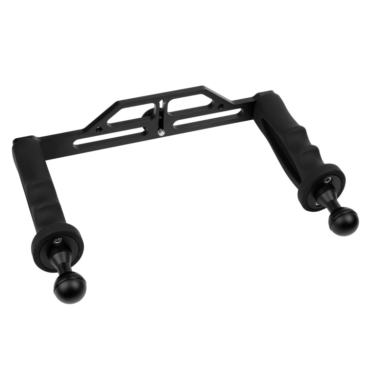 XTGP324A Dual Handle Aluminium Tray Stabilizer for Underwater Camera Housings - Others by PMC TechLife | Online Shopping South Africa | PMC TechLife | Buy Now Pay Later Mobicred