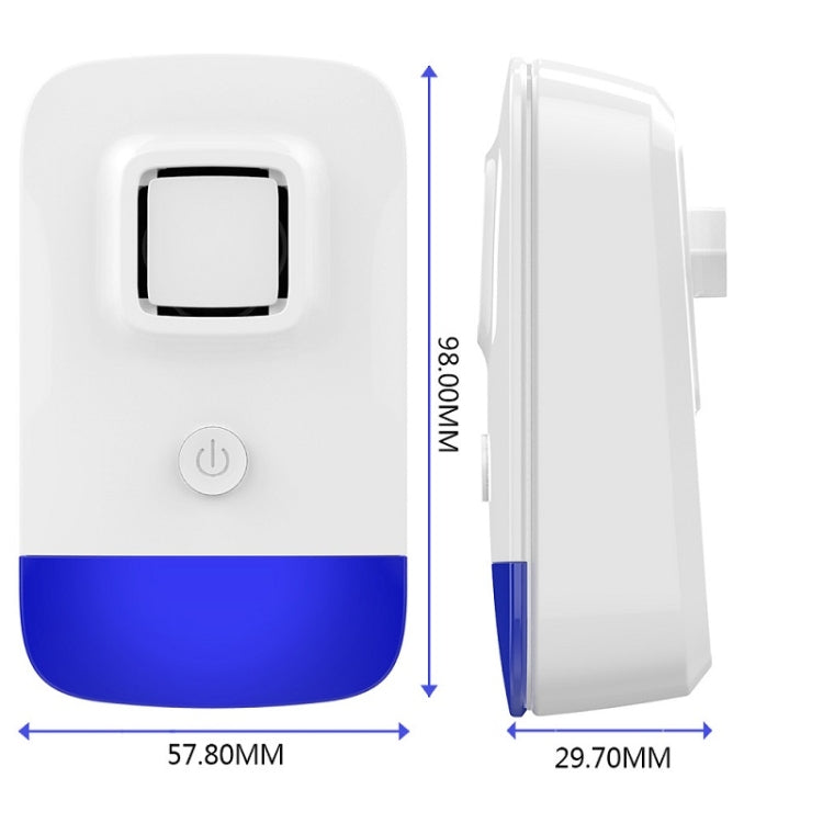 Household Ultrasonic Electronic Mosquito Repellent High-Power Frequency Conversion Mouse Repellent Specifications: EU Plug(White) - Repellents by PMC TechLife | Online Shopping South Africa | PMC TechLife | Buy Now Pay Later Mobicred