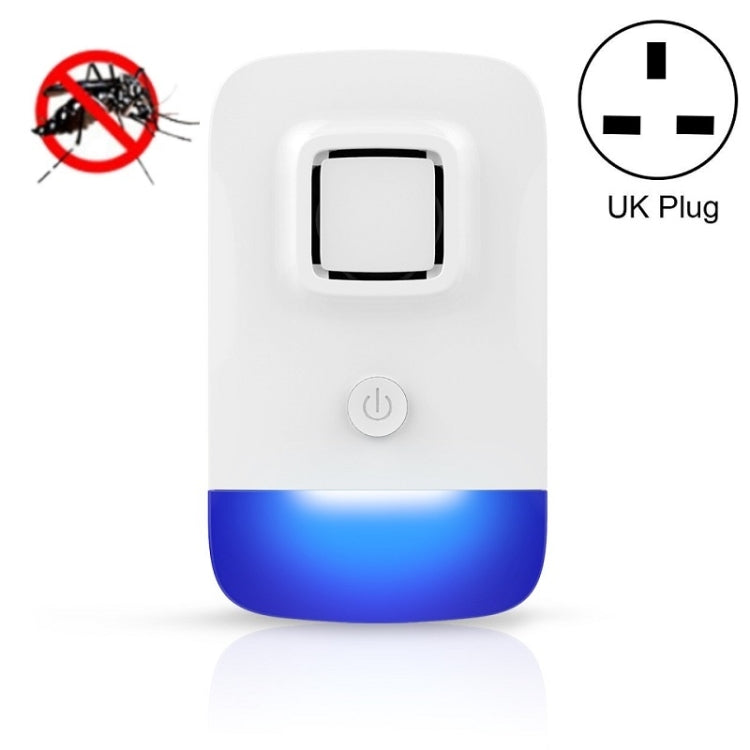 Household Ultrasonic Electronic Mosquito Repellent High-Power Frequency Conversion Mouse Repellent Specifications: UK Plug(White) - free shipping - PMC TechLife - Order now!