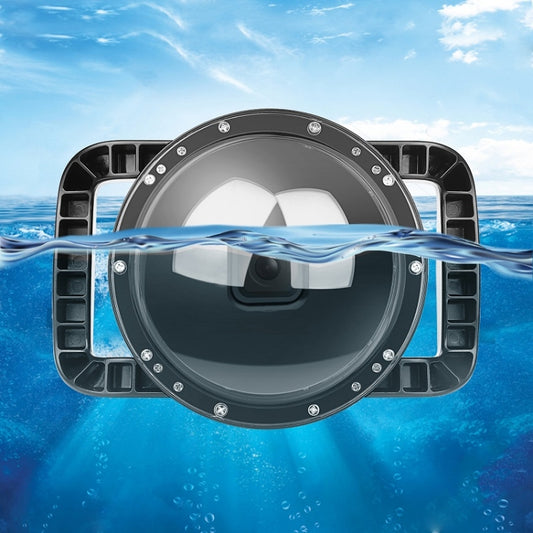 SHOOT XTGP559 Dome Port Underwater Diving Camera Lens Transparent Cover Housing Case For GoPro HERO10 Black / HERO9 Black - free shipping - PMC Jewellery - Order now!