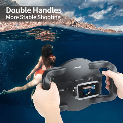 SHOOT XTGP559 Dome Port Underwater Diving Camera Lens Transparent Cover Housing Case For GoPro HERO10 Black / HERO9 Black - free shipping - PMC Jewellery - Order now!