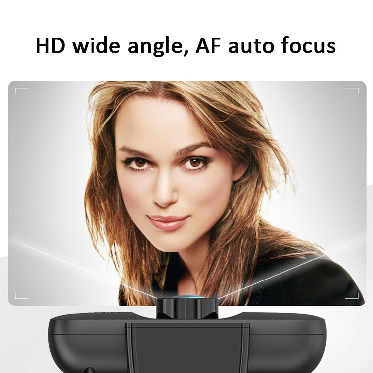Super Clear Version 1080P C60 Webcast Webcam High-Definition Computer Camera With Microphone, Cable Length: 2.5m