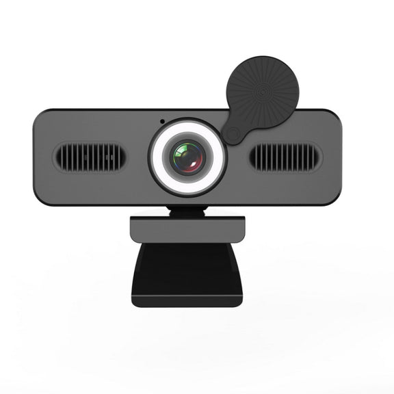 C360 4K  Network High-Definition Computer Camera Drive-Free Beautifying Light Camera with Omnidirectional Microphone, Cable Length: 1.8m