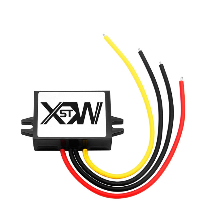 XWST DC 12/24V To 5V Converter Step-Down Vehicle Power Module, Specification: 12/24V To 5V 8A Medium Rubber Shell -  by PMC Jewellery | Online Shopping South Africa | PMC Jewellery | Buy Now Pay Later Mobicred