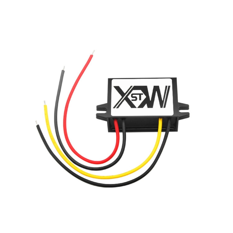 XWST DC 12/24V To 5V Converter Step-Down Vehicle Power Module, Specification: 12/24V To 5V 5A Medium Rubber Shell -  by PMC TechLife | Online Shopping South Africa | PMC TechLife | Buy Now Pay Later Mobicred