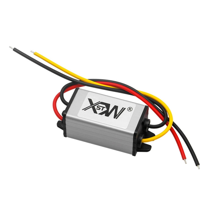 XWST DC 12/24V To 5V Converter Step-Down Vehicle Power Module, Specification: 12/24V To 5V 5A Small Aluminum Shell -  by PMC TechLife | Online Shopping South Africa | PMC TechLife | Buy Now Pay Later Mobicred