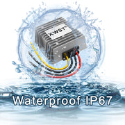 XWST DC 12/24V To 5V Converter Step-Down Vehicle Power Module, Specification: 12/24V To 5V 5A Small Aluminum Shell