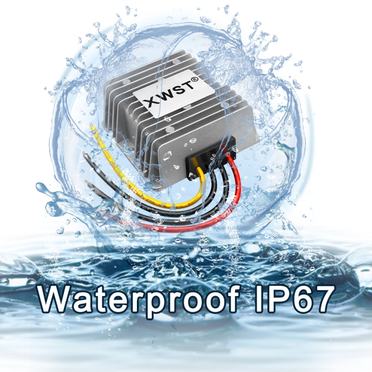 XWST DC 12/24V To 5V Converter Step-Down Vehicle Power Module, Specification: 12/24V To 5V 5A Small Aluminum Shell
