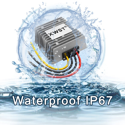 XWST DC 12/24V To 5V Converter Step-Down Vehicle Power Module, Specification: 12/24V To 5V 10A Medium Aluminum Shell -  by PMC Jewellery | Online Shopping South Africa | PMC Jewellery | Buy Now Pay Later Mobicred