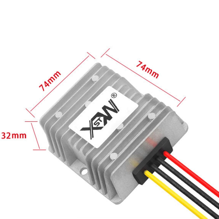 XWST DC 12/24V To 5V Converter Step-Down Vehicle Power Module, Specification: 12/24V To 5V 15A Large Aluminum Shell -  by PMC TechLife | Online Shopping South Africa | PMC TechLife
