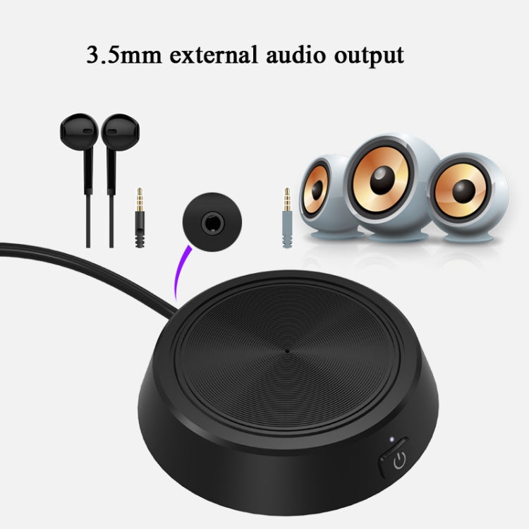 M70 Support 3.5 Output 360-Degree Pickup Video Voice Call USB Omnidirectional Microphone Conference Microphone Webcast Microphone - Microphone by PMC Jewellery | Online Shopping South Africa | PMC Jewellery | Buy Now Pay Later Mobicred