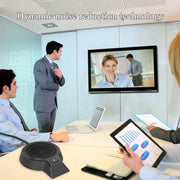 M100PRO Built-in Speaker 360-Degree Pickup Video Voice Call USB Omnidirectional Microphone Conference Microphone Webcast Microphone