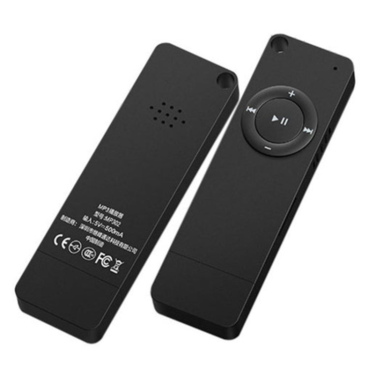 XT02 U Disk Style MP3 Music Player, Memory Capacity: Bluetooth Set(Black) - MP3 Player by PMC TechLife | Online Shopping South Africa | PMC TechLife