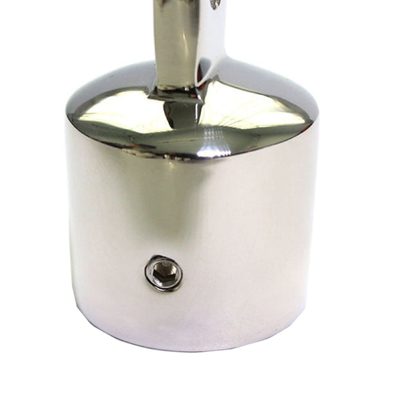 19mm  Ordinary Single Top Silk Slip Cap 316 Stainless Steel Yacht RV Awning Accessories