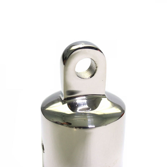 22mm  Ordinary Single Top Silk Slip Cap 316 Stainless Steel Yacht RV Awning Accessories