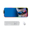 260x390x4mm F-01 Rubber Thermal Transfer RGB Luminous Non-Slip Mouse Pad(Glasses Cat) - Mouse Pads by PMC TechLife | Online Shopping South Africa | PMC TechLife | Buy Now Pay Later Mobicred