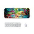 300x800x4mm F-01 Rubber Thermal Transfer RGB Luminous Non-Slip Mouse Pad(Colorful Brick) - Mouse Pads by PMC TechLife | Online Shopping South Africa | PMC TechLife | Buy Now Pay Later Mobicred