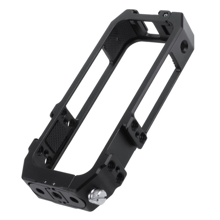 KF42730 For Insta360 One X-2 Metal Camera Vertical Cage Protection Frame with Cold Shoe - Mount & Holder by PMC TechLife | Online Shopping South Africa | PMC TechLife | Buy Now Pay Later Mobicred