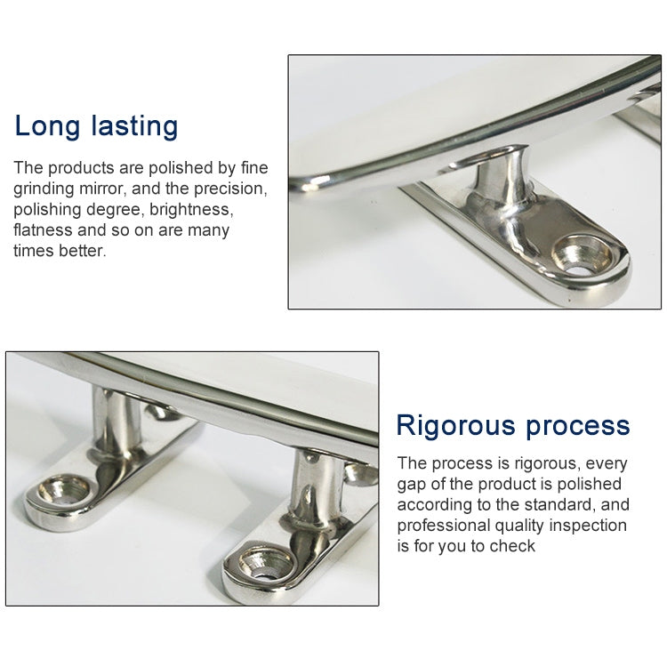316 Stainless Steel Light-Duty Flat Claw Bolt Speedboat Yacht Ship Accessories, Specification: 150mm 6inch - Marine Accessories & Parts by PMC TechLife | Online Shopping South Africa | PMC TechLife | Buy Now Pay Later Mobicred