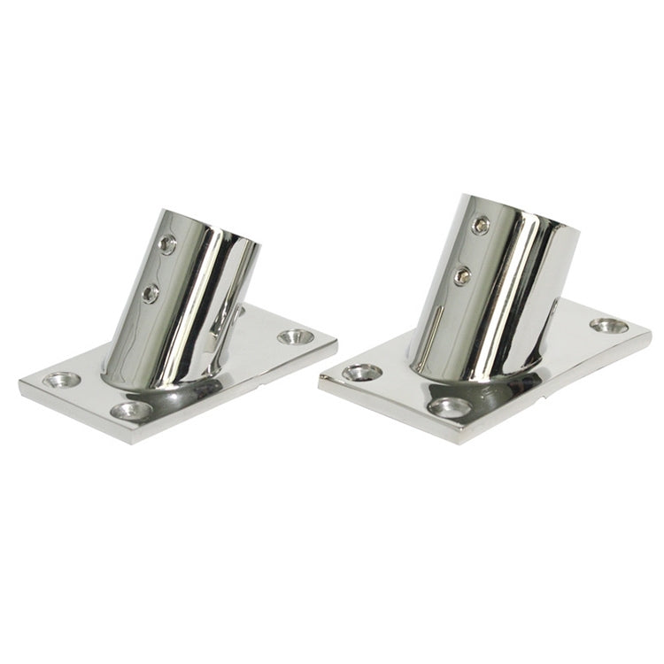 Thicken 316 Stainless Steel 60-Degree Square Tube Base Marine Boat Hardwares, Specifications: 22mm - Marine Accessories & Parts by PMC TechLife | Online Shopping South Africa | PMC TechLife | Buy Now Pay Later Mobicred